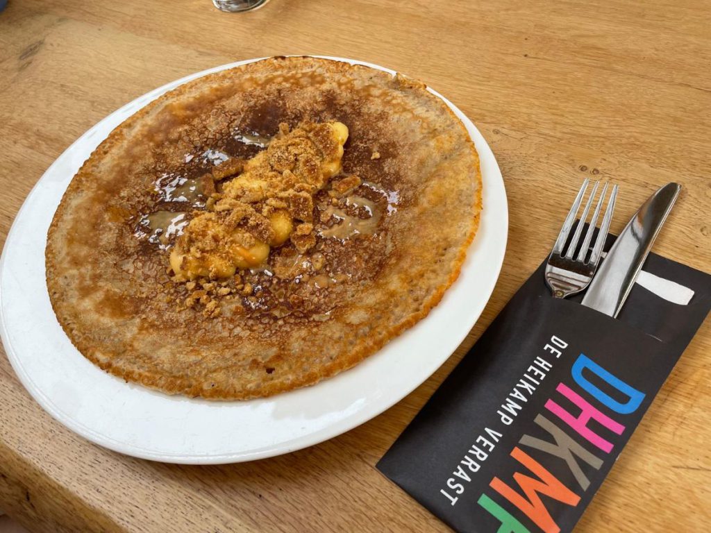 pannenkoek salted caramel stroopwafel de heikamp