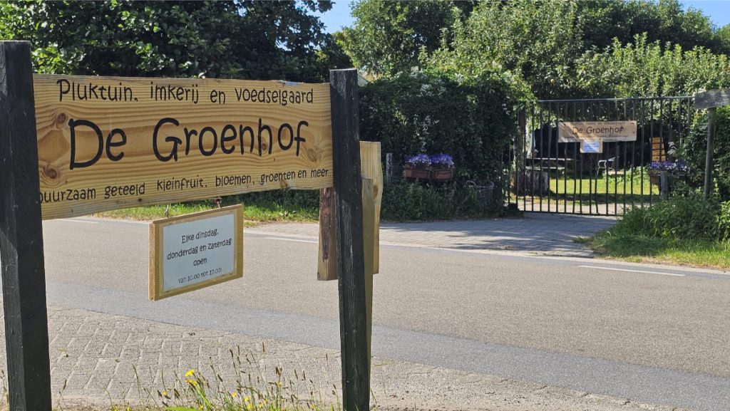 De groenhof pluktuin Terschelling