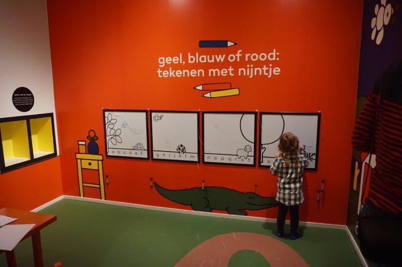 Kinderboekenmuseum nijntje op stap met kinderen Den Haag